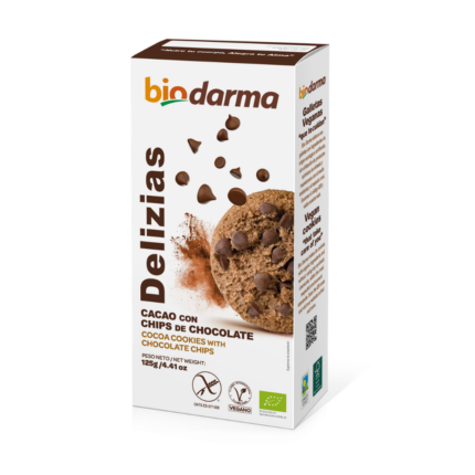 Delizias de Avena con Chips SIN GLUTEN - Biodarma