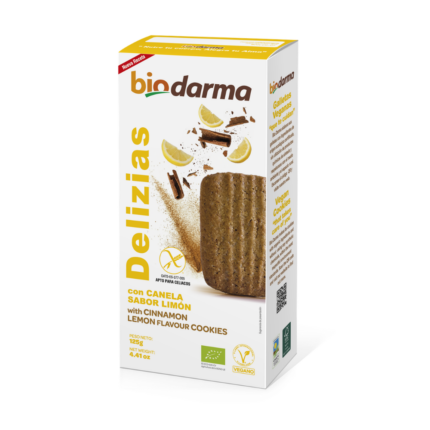 Delizias de Avena con Limón SIN GLUTEN - Biodarma